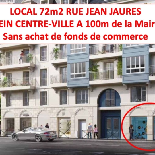 Annonces ST OUEN : Local / Bureau | PUTEAUX (92800) | 72.63m2 | 4 900 € 