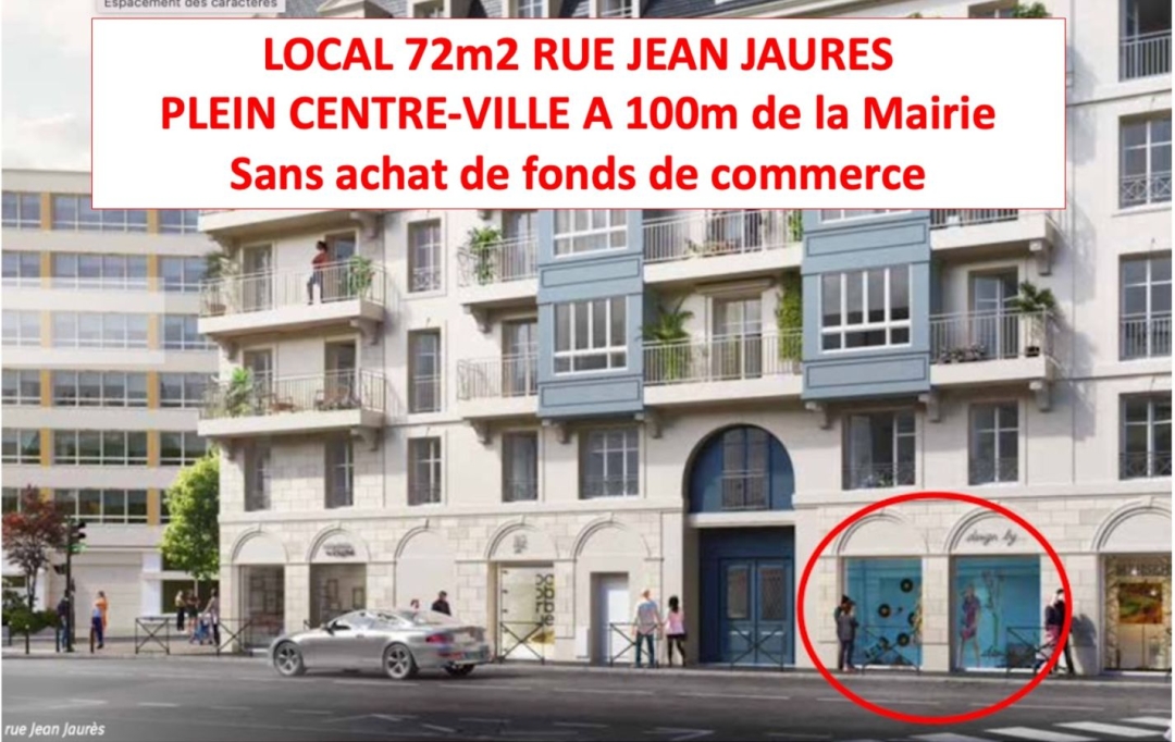 Annonces ST OUEN : Local / Bureau | PUTEAUX (92800) | 73 m2 | 4 900 € 