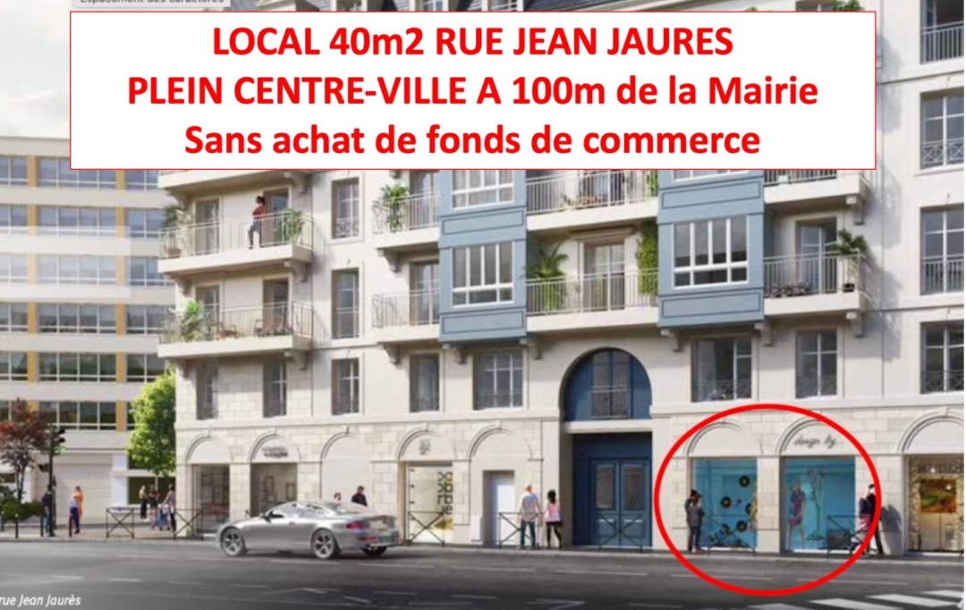 Annonces ST OUEN : Local / Bureau | PUTEAUX (92800) | 40 m2 | 2 717 € 